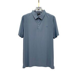 Blue Quick-Drying Lapel Polo Shirt Kolon Sport